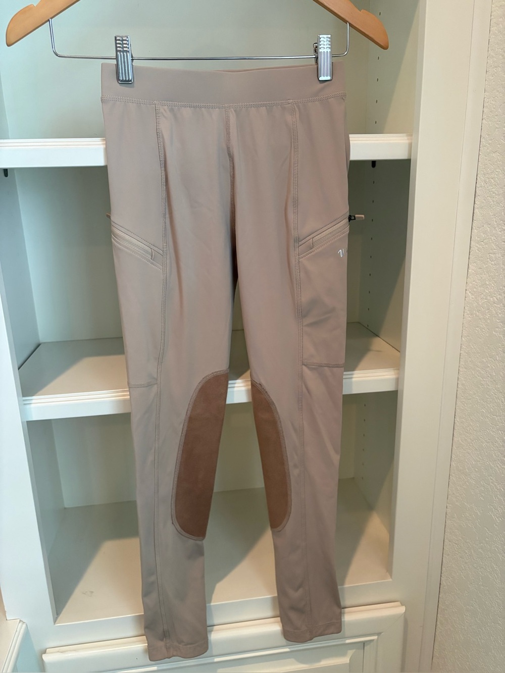 Willit Girls Horse Riding
Pants Equestrian Breeches
Knee-Patch Pockets Khaki M